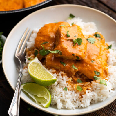 Enjoy this delicious, easy to make Thai Tilapia Curry recipe with a Thai Coconut Curry Sauce that adds a bold flavor to a classic fish.