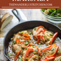 Easy Chicken Marsala Recipe Pin