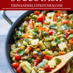 Mexican Succotash Recipe Pin
