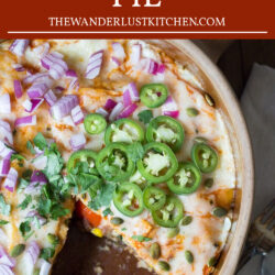 Enchilada Pie Recipe Pin