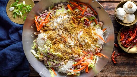 Mee Fun Singapore Noodles (Mei Fun) - The Wanderlust Kitchen