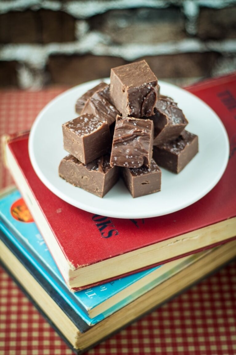 Sea Salt Fudge - The Wanderlust Kitchen