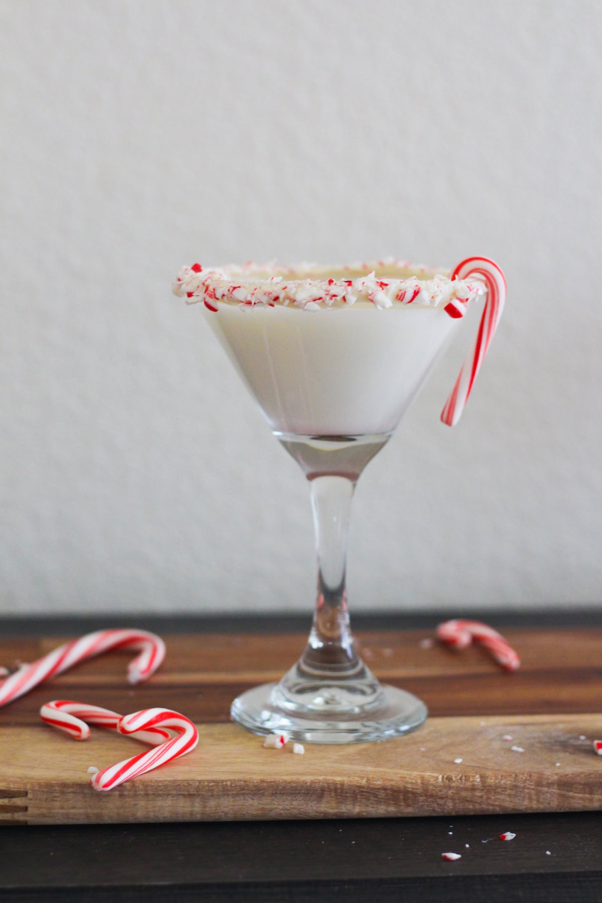 Candy cane martini.