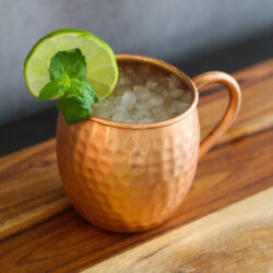 Sit back, relax, and enjoy a refreshing Irish Mule. Irish whiskey combined with ginger beer and a splash of fresh lime juice to create a fun and crisp cocktail.