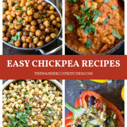 Four easy chickpea recipes.