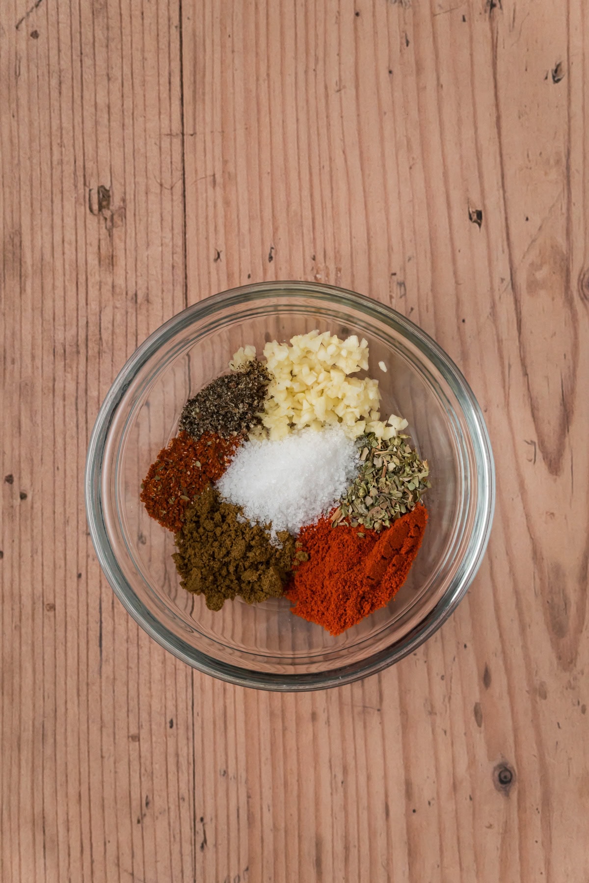 A bowl of spices.