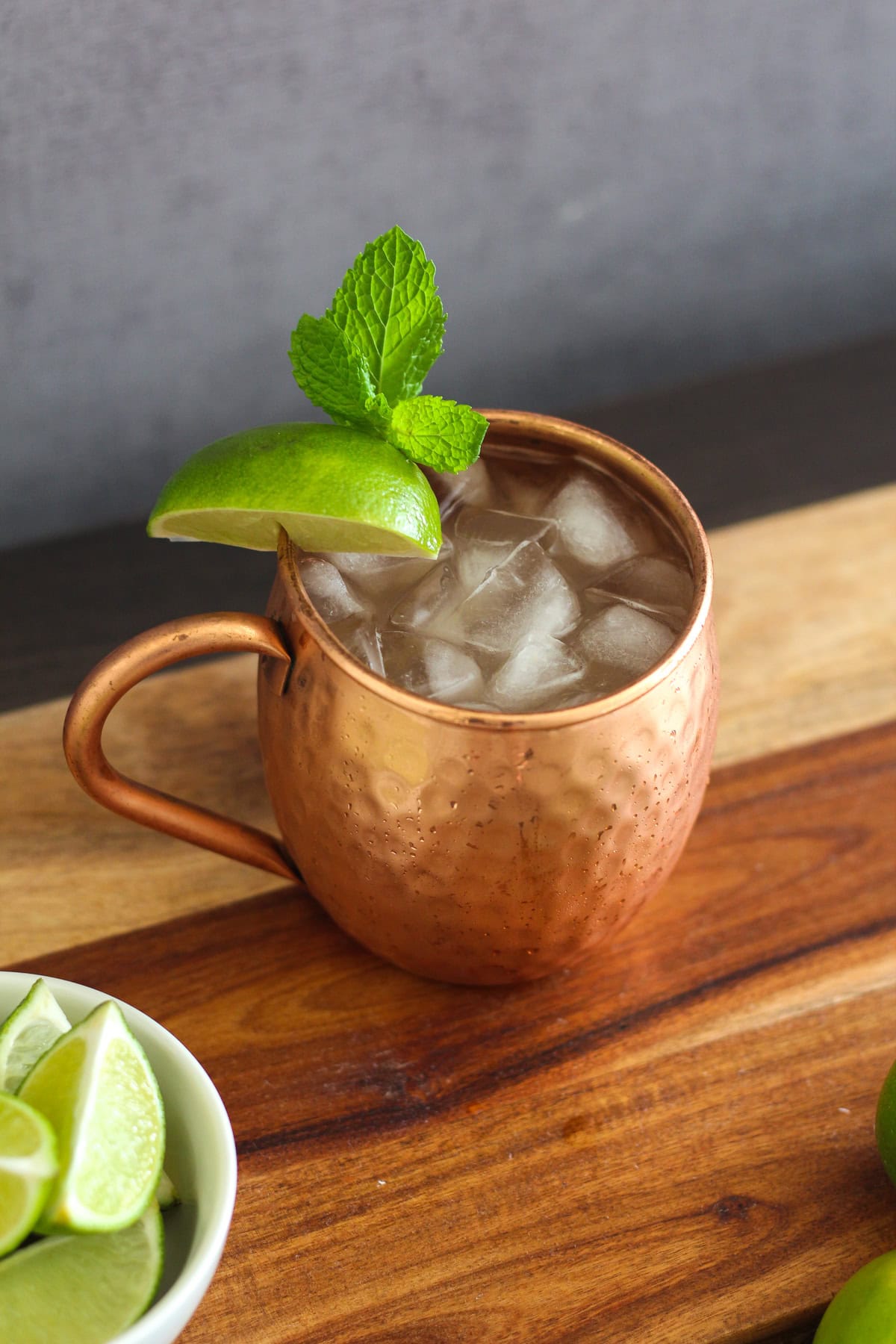 Close up of a Kentucky Mule.
