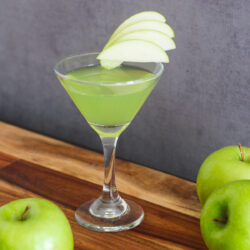 Crisp, sweet, and refreshingly tart, this Appletini delivers a bright burst of apple flavor in every sip.