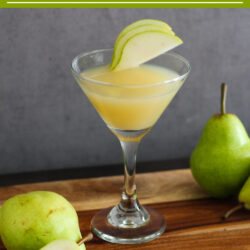 Bright, refreshing, and effortlessly classy, this Pear Martini brings a fresh and fruity flavor to cocktail hour.