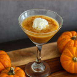 When sweater weather calls for something a little more spirited, this Pumpkin Martini brings cozy fall flavor and a festive twist to your cocktail glass.